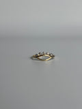Gold Eye w/ Lashes Ring