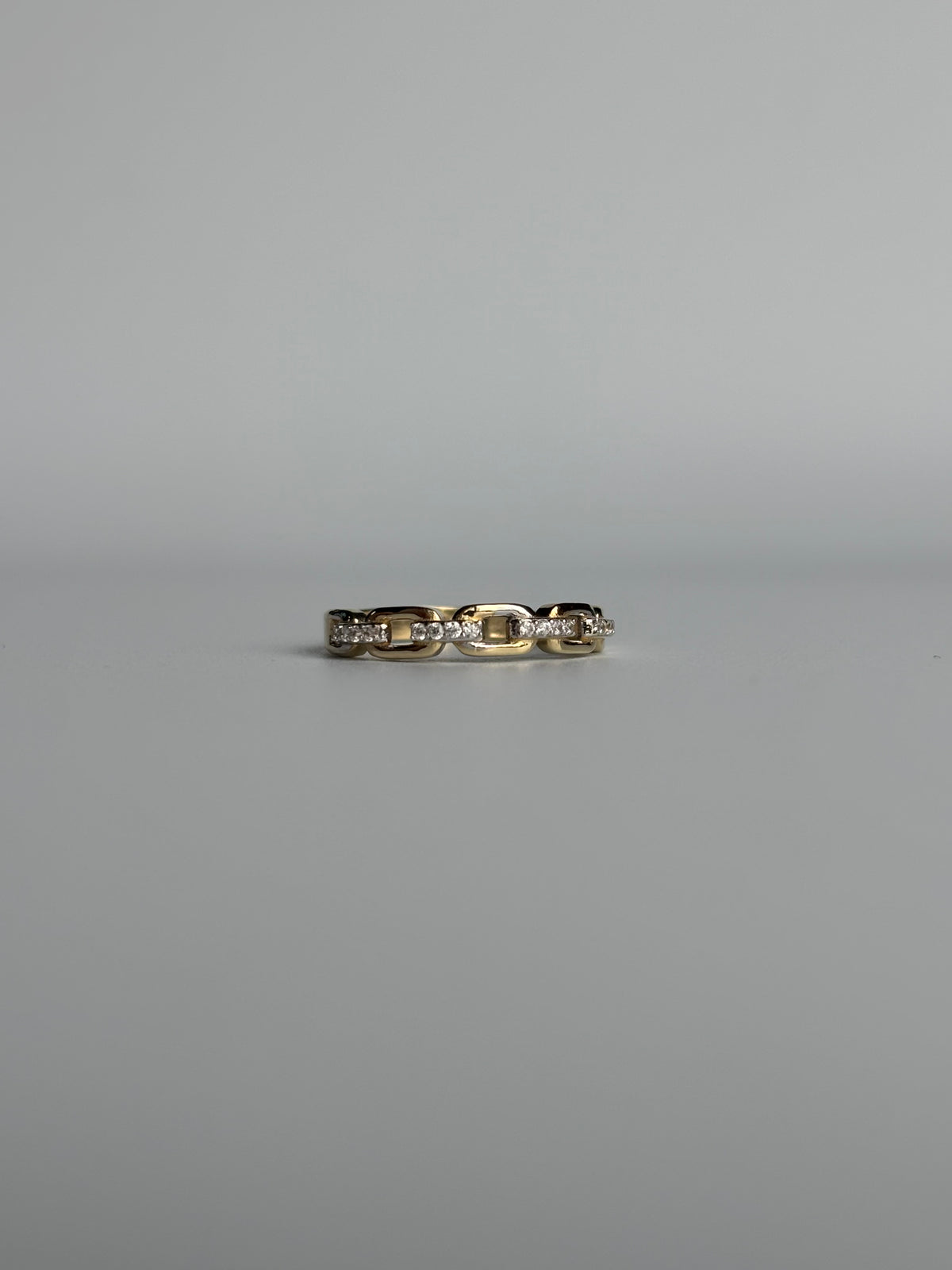 Gold Chain Link Ring