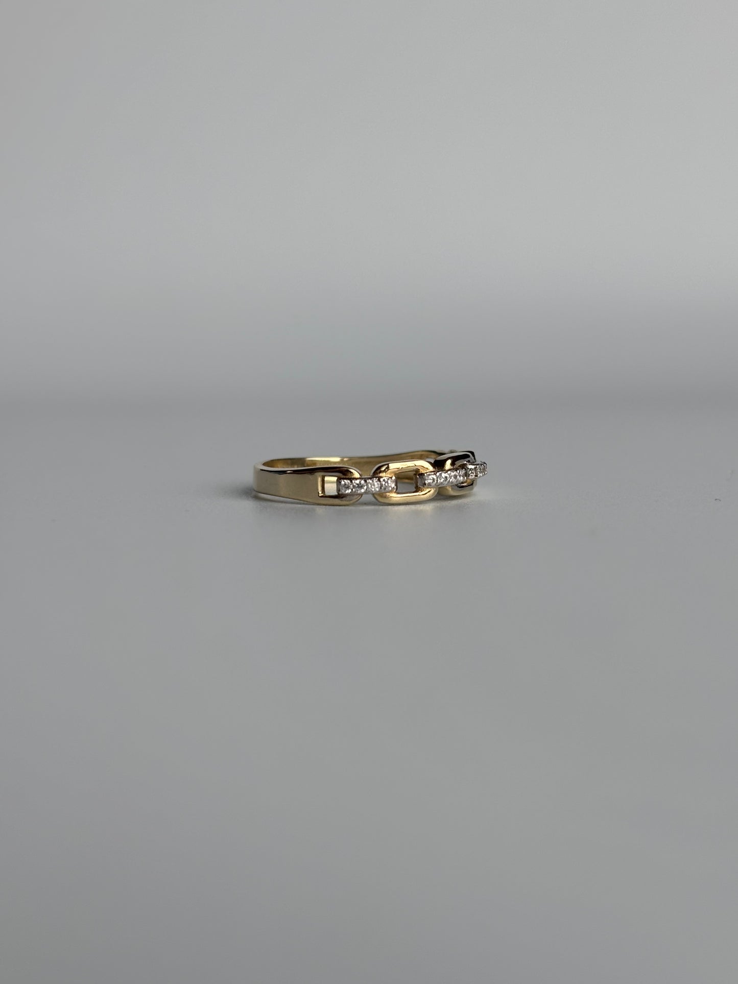 Gold Chain Link Ring