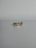 Diamond Cut Heart Band