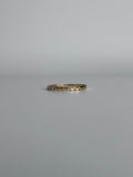 Gold Heart Pattern stacking Ring