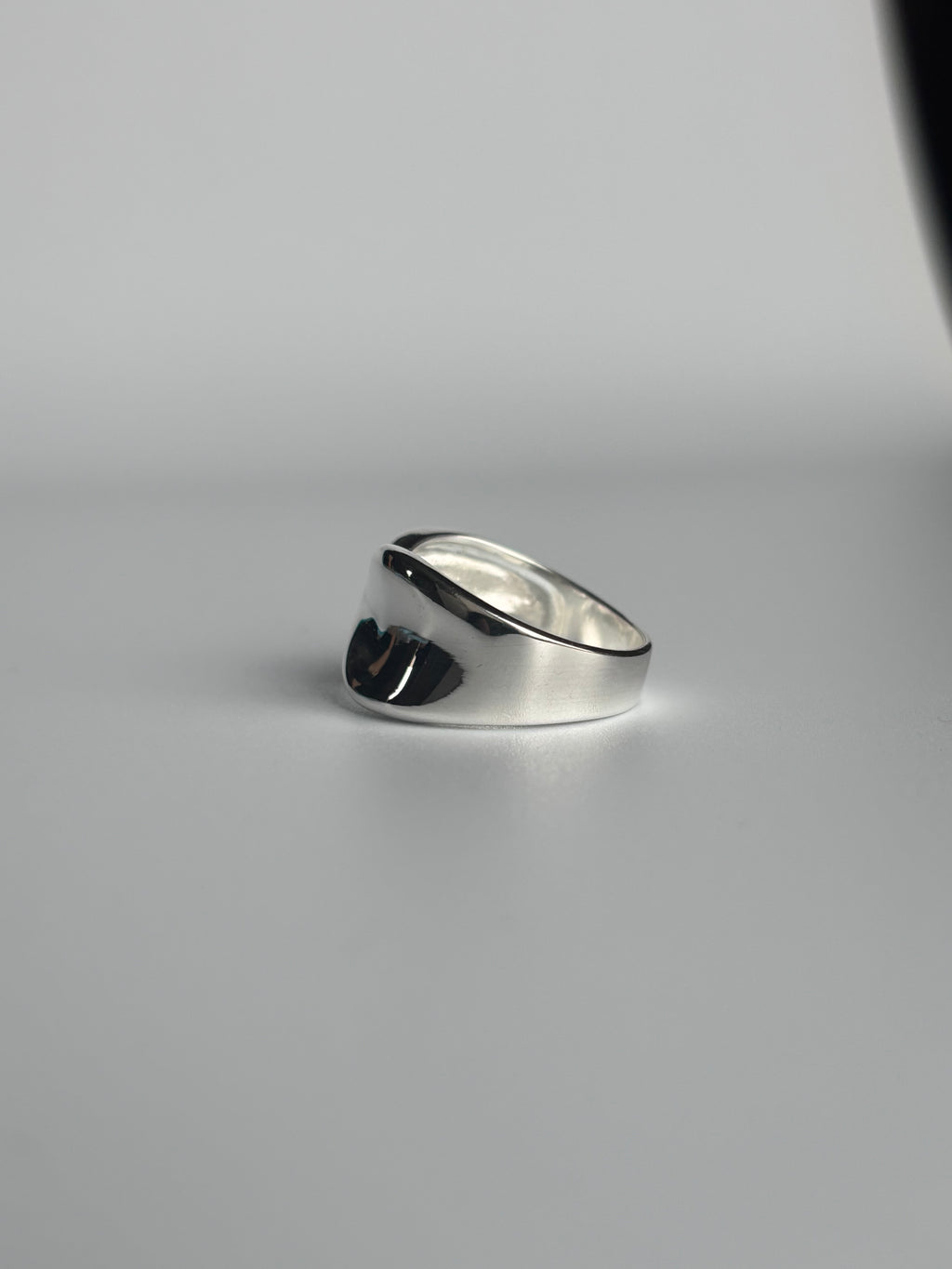Chunky Silver Twist Ring