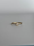 Bezel Set Diamond Ring