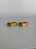 Double Baguette Pyramid Ring