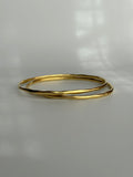 Organic Form Solid Bangle