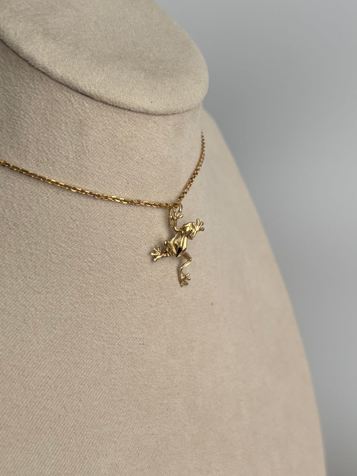 Climbing Frog Charm