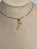 Gold Scissor Charm