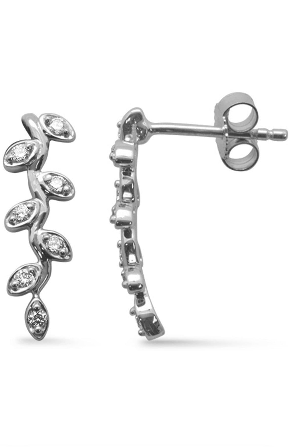 Diamond Vine Earrings