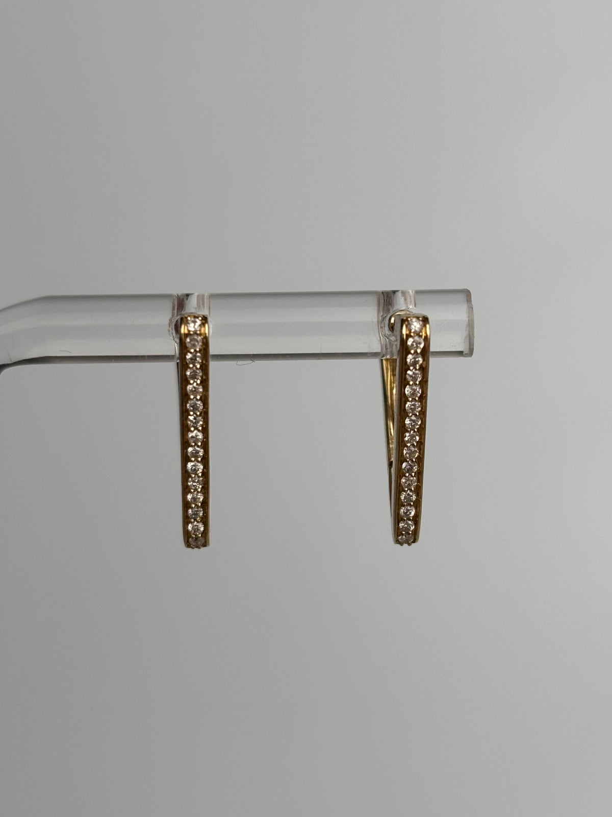 Triangle Diamond Hoops