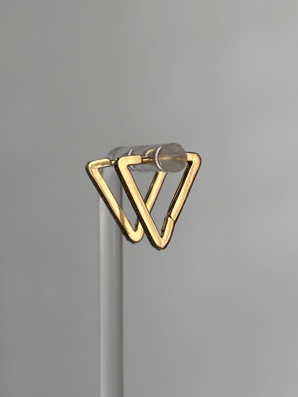Triangle Diamond Hoops