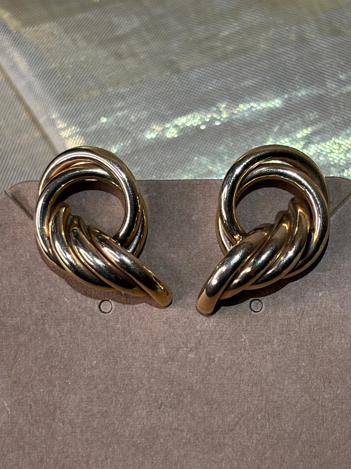 1:1 Vintage 14k Clip on Earrings