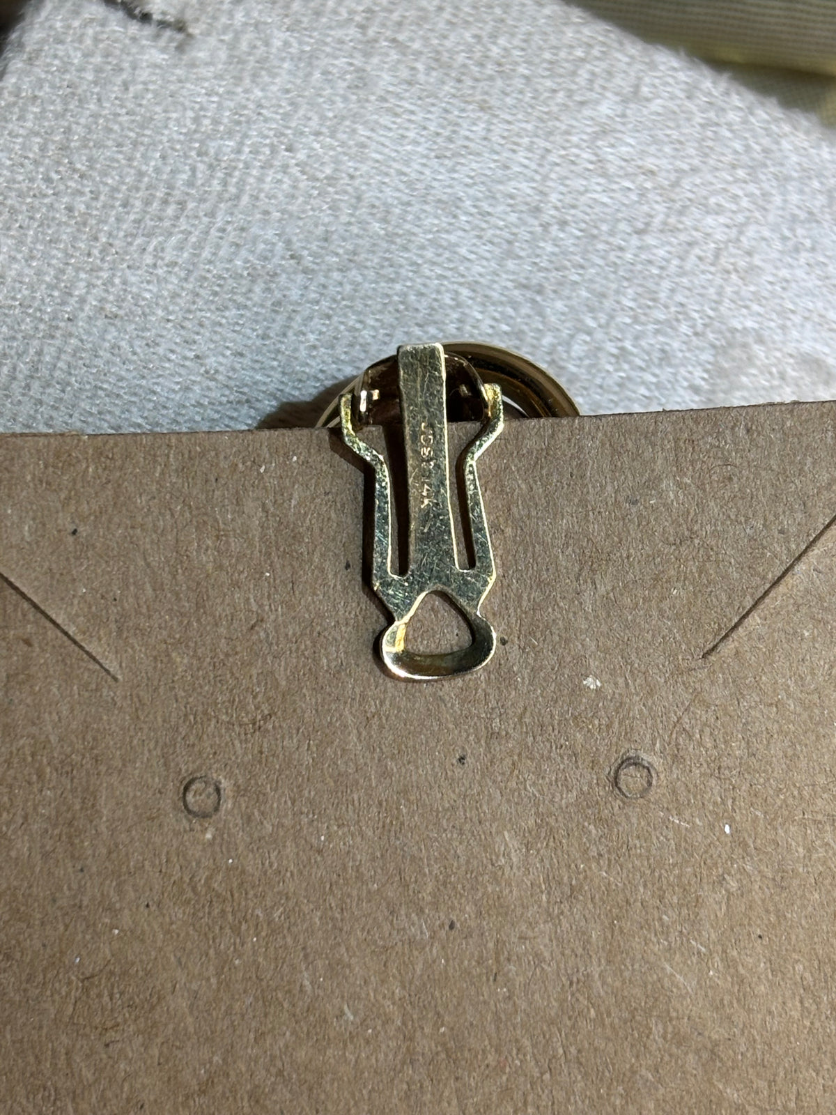 1:1 Vintage 14k Clip on Earrings