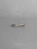 Lace Diamond Stacking Ring