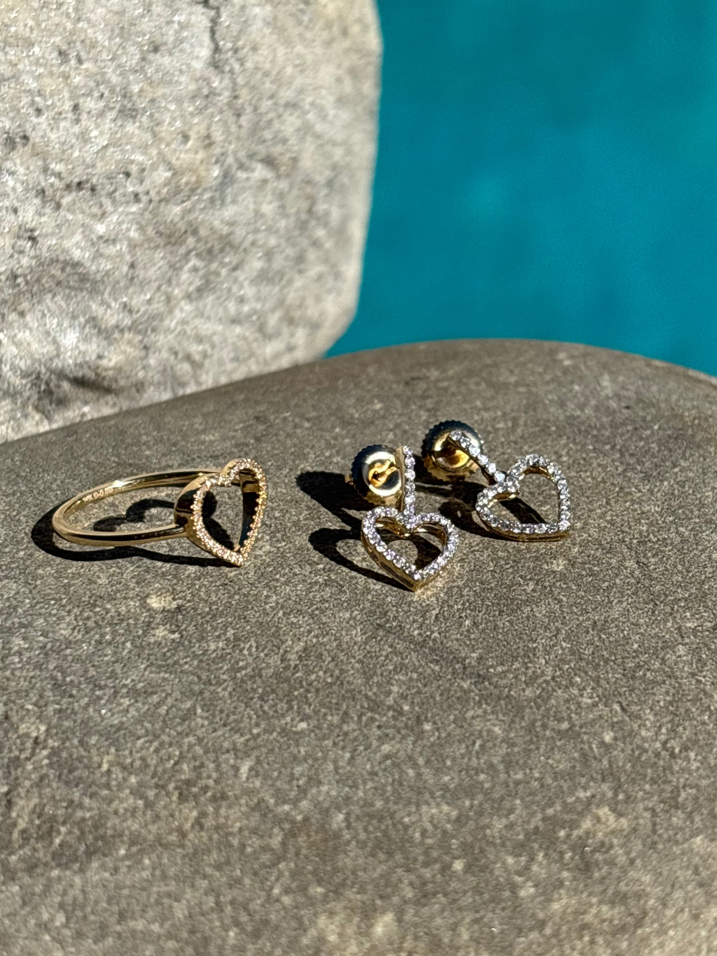 Diamond Heart Ring
