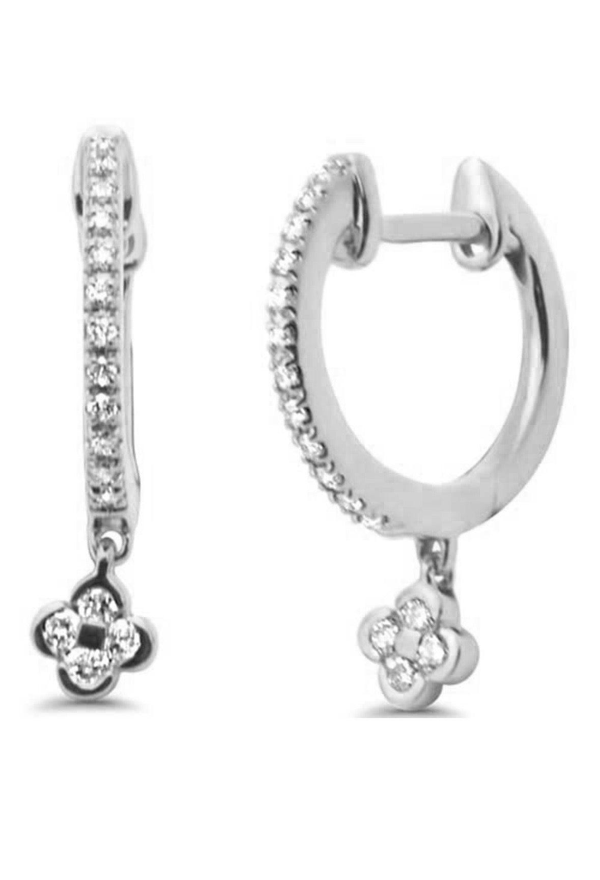 Clover Dangle Huggies