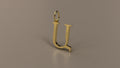 Armenian Initial Pendant Charm